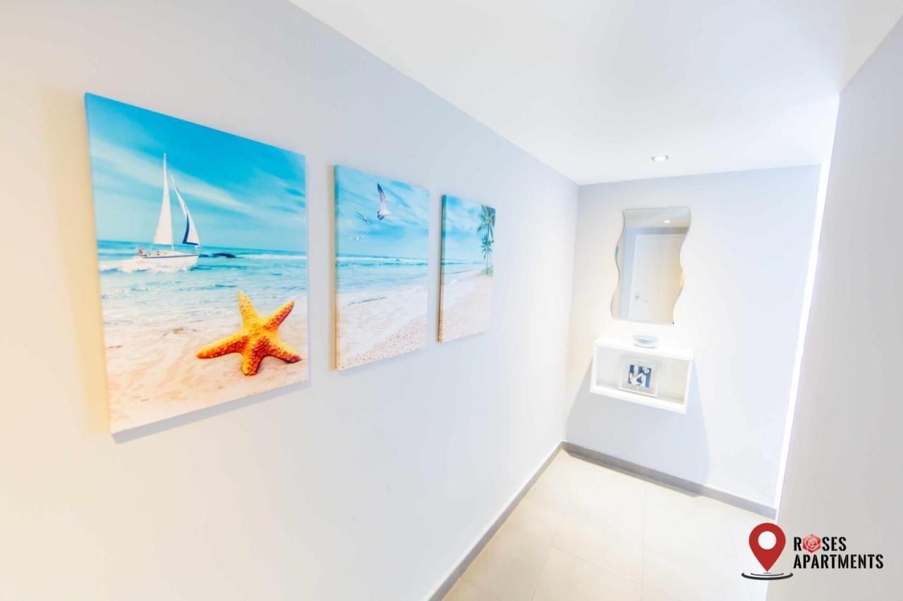 Roses Apartments Ocean 2 Habitaciones Vista Mar Lateral 외부 사진