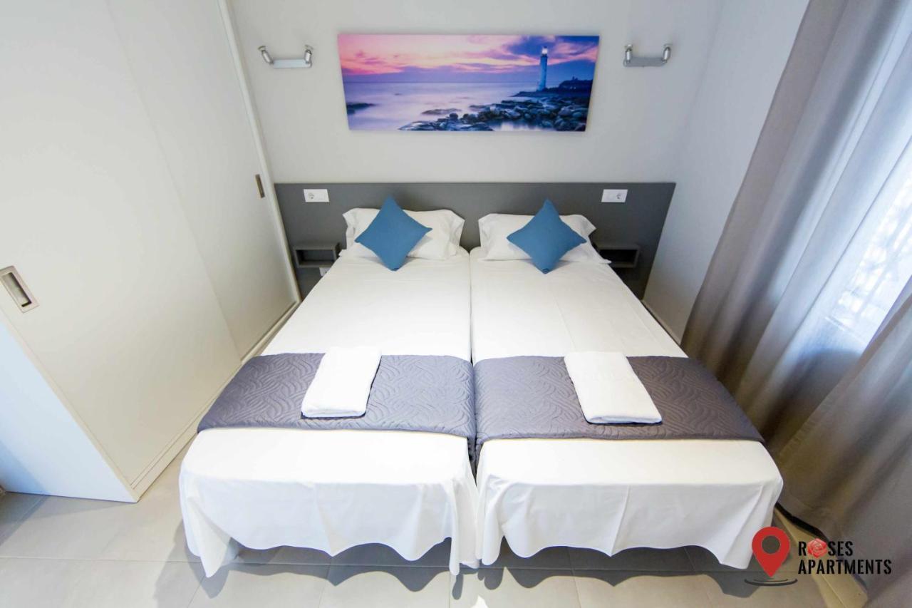 Roses Apartments Ocean 2 Habitaciones Vista Mar Lateral 외부 사진
