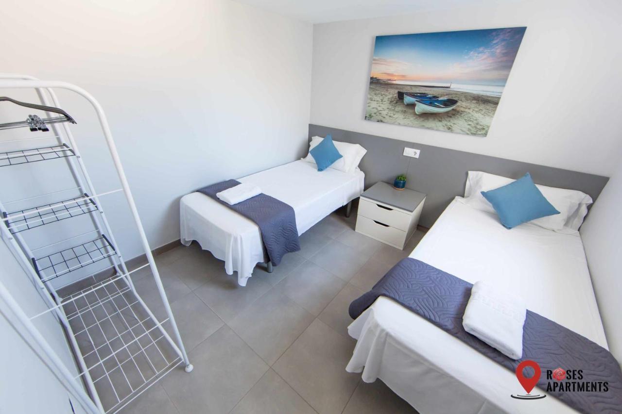 Roses Apartments Ocean 2 Habitaciones Vista Mar Lateral 외부 사진